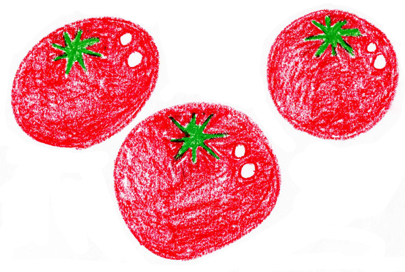 トマトの描き方